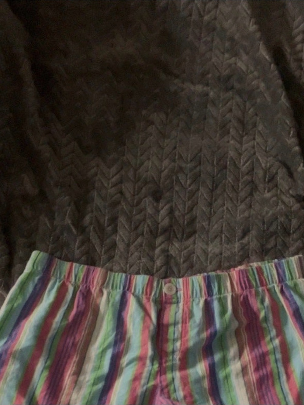 Old Navy Multicolor Vertical Stripe Pull-On Shorts